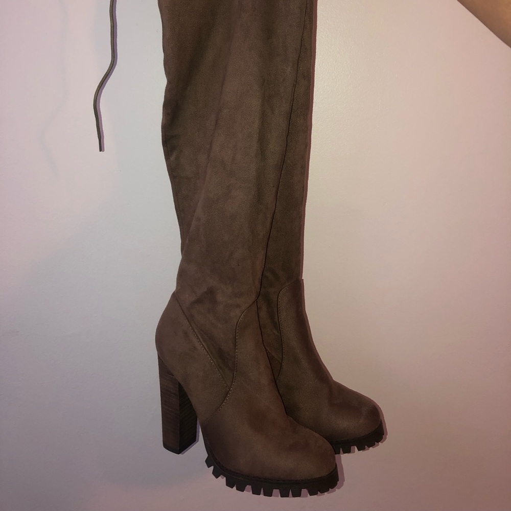 Thigh high boots